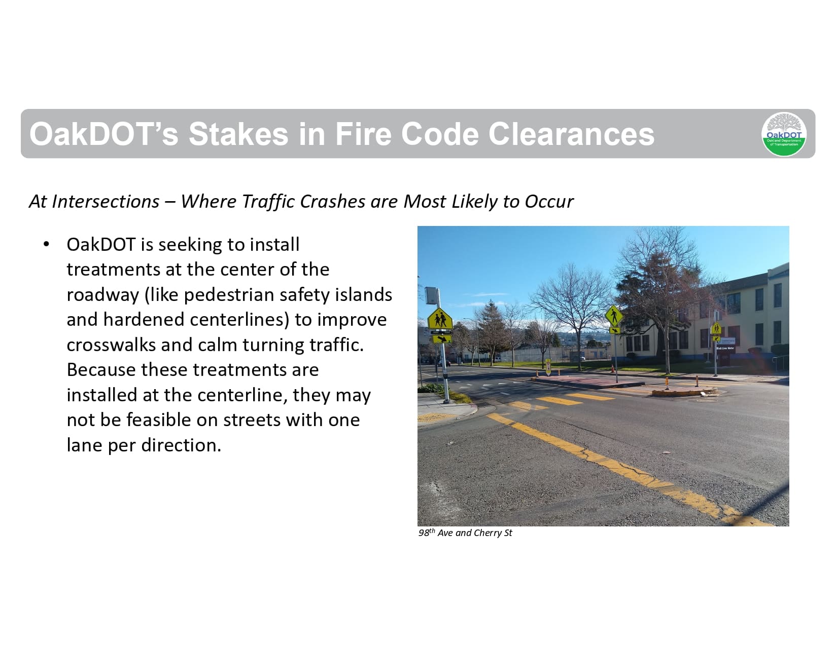 Fire Code Update – Oakland BPAC Blog